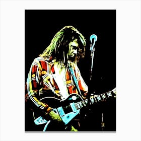 Neil Young 6 Canvas Print