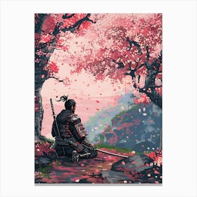 flower japanese Canvas Print