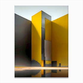 Yellow Building 2 Canvas Print