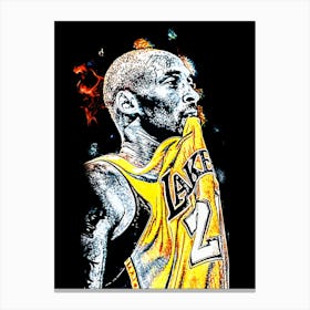 Kobe Bryant nba Canvas Print