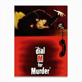 Dial M For Murder (1954) Canvas Print