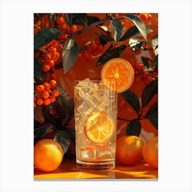 Oranges And Berries Canvas Print