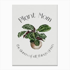 Plant Mom Canvas Print