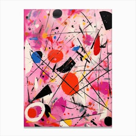 Pink Symphony Canvas Print