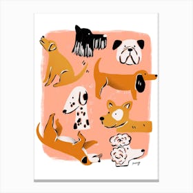 Dogs    Canvas Print