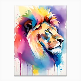 Lion Painting 12 Canvas Print