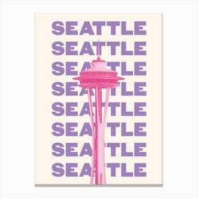 Seattle Space Needle Canvas Print