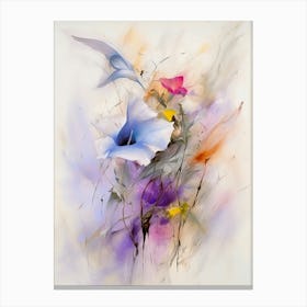 morning flowers Canvas Print