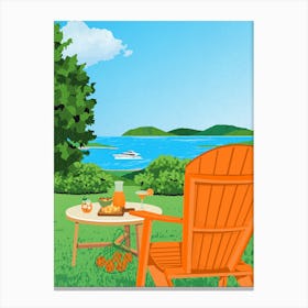 Adirondack Chair Canvas Print
