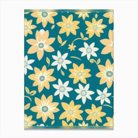 Floral Pattern 4 Canvas Print