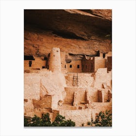 Desert Indian Ruins Canvas Print