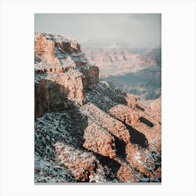 Winter In The Grand Canyon Canvas Print