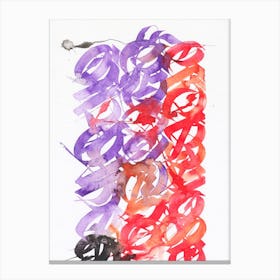 Purple Hiver Alt Mix Canvas Print