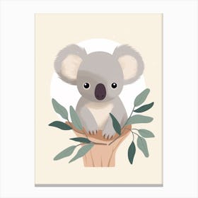 Baby Animal Illustration  Koala 3 Canvas Print