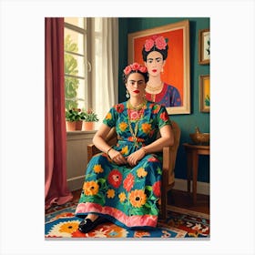 Frida Kahlo 27 Canvas Print