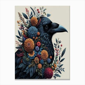 Crow crowan Canvas Print