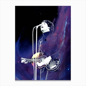 Paul McCartney the beatles 4 Canvas Print