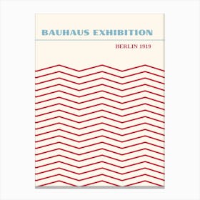 Bauhaus Exhibition Berlin 1910 Canvas Print