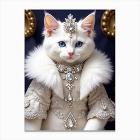 King Cat 10 Canvas Print