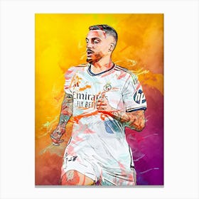 Joselu Real Madrid Canvas Print