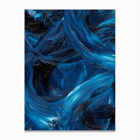 Abstract Blue Painting 13 Canvas Print