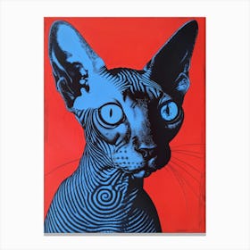 Sphynx Cat 11 Canvas Print