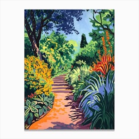 Brockwell Park London Parks Garden 1 Painting Canvas Print