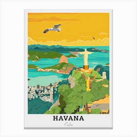 Havana, Colombia Travel Canvas Print