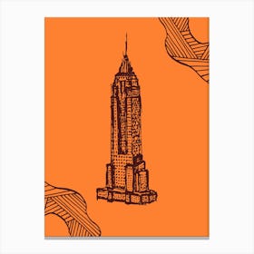 Empire State Building Canvas Print