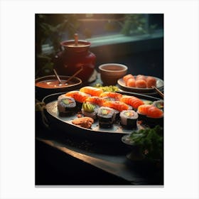 Sushi And Sashimi 1 Canvas Print