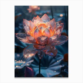 Lotus Flower 45 Canvas Print