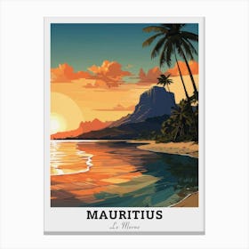 Mauritus Travel 1 Canvas Print