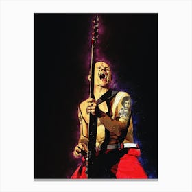 Spirit Of Flea Bassist Red Hot Chili Peppers Canvas Print