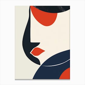 Face Of A Woman 88 Canvas Print