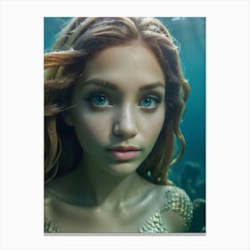 Mermaid-Reimagined 81 Canvas Print