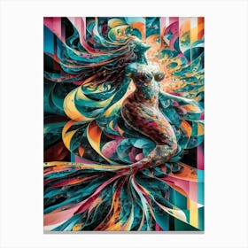 Mermaid Canvas Print