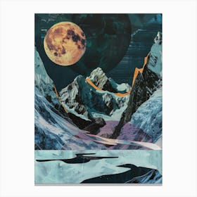 Moonscape 1 Canvas Print