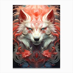 Wolf Head Canvas Print