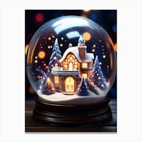 Snow Globe 1 Canvas Print