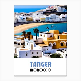 Tanger, Morocco 4 Canvas Print