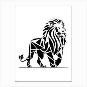 Lion Logo Canvas Print