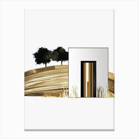 Gold Door Canvas Print