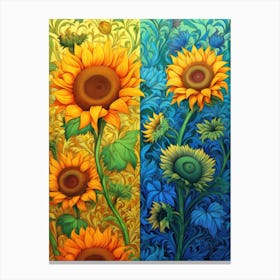 Sunflowers 52 Canvas Print