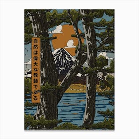 Fuji Japan Canvas Print