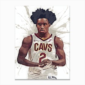 Collin Sexton Cleveland Cavaliers 1 Canvas Print