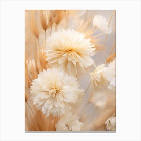 Boho Dried Flowers Marigold 6 Canvas Print