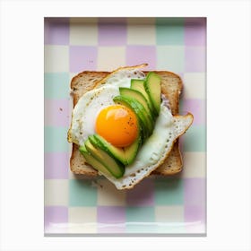 Avocado Toast Canvas Print