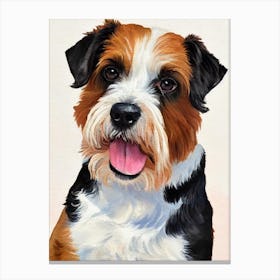 Biewer Terrier 5 Watercolour dog Canvas Print