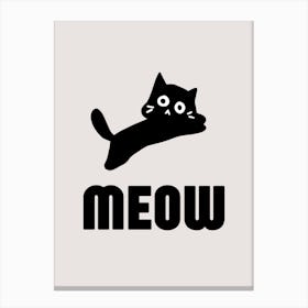 Meow It Canvas Print