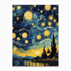 Starry Night 12 Canvas Print